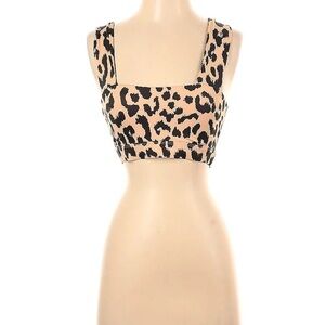 Allfenix xs extra small leopard sports bra - like new